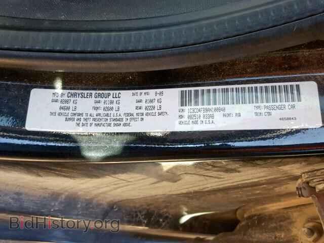2010 CHRYSLER SEBRING - VIN: 1C3CC4FB9AN100840 - Фото 10
