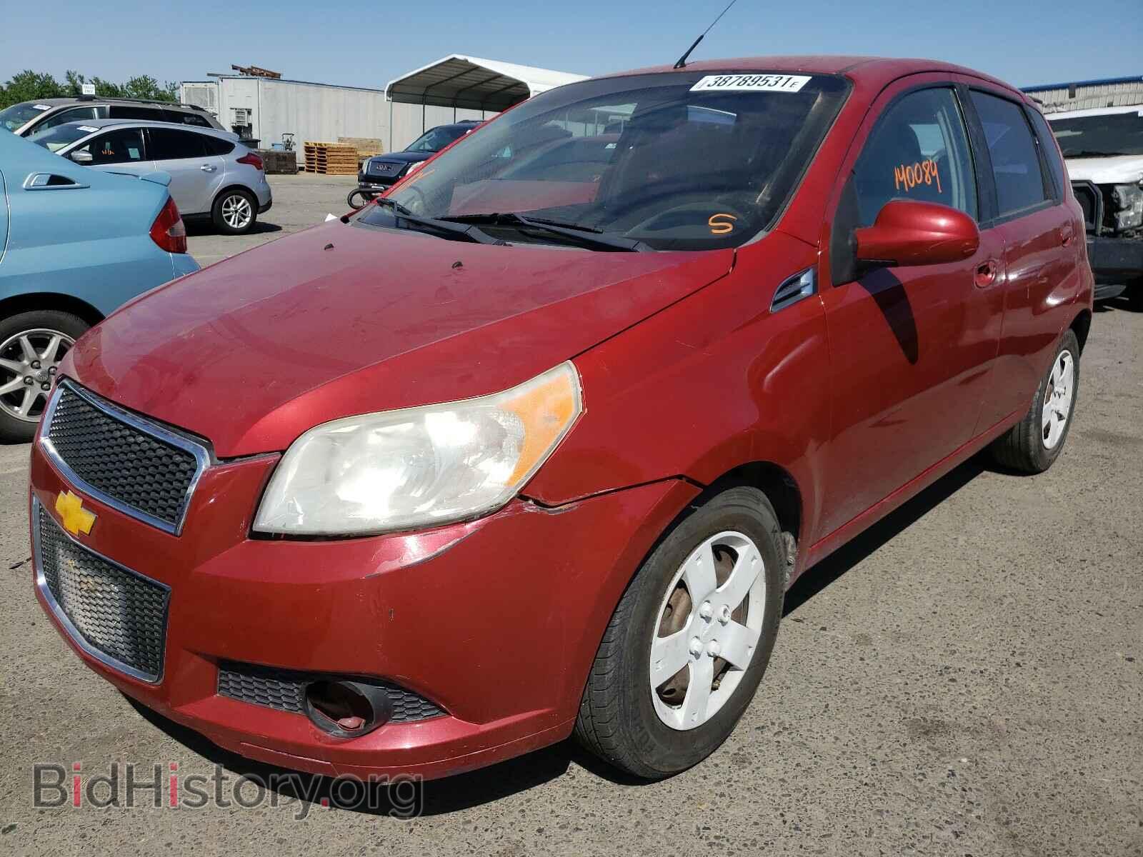 2011 CHEVROLET AVEO - VIN: KL1TD6DE2BB132105 - Фото 2