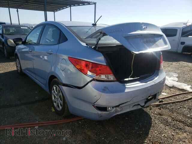 2014 HYUNDAI ACCENT - VIN: KMHCT4AE9EU656764 - Фото 3