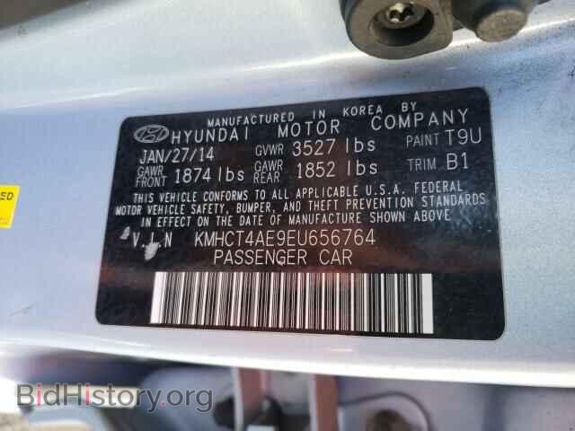 2014 HYUNDAI ACCENT - VIN: KMHCT4AE9EU656764 - Фото 10