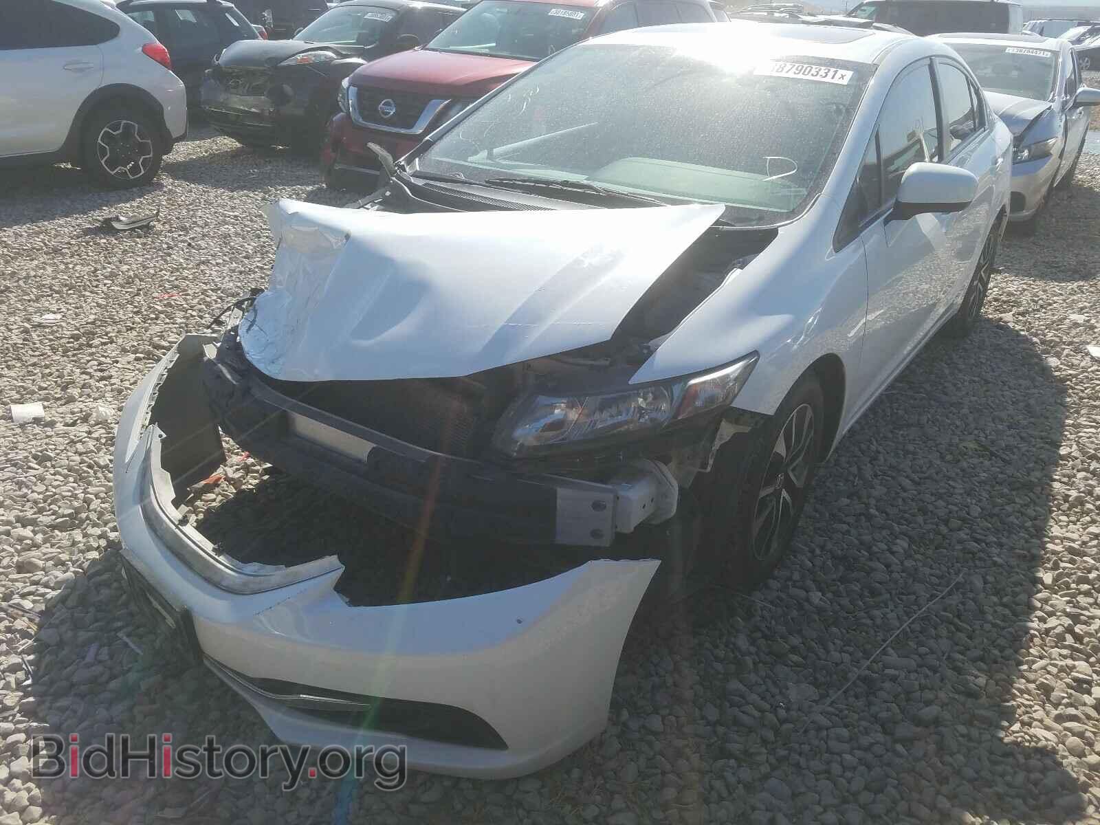 2014 HONDA CIVIC - VIN: 19XFB2F80EE085661 - Фото 2