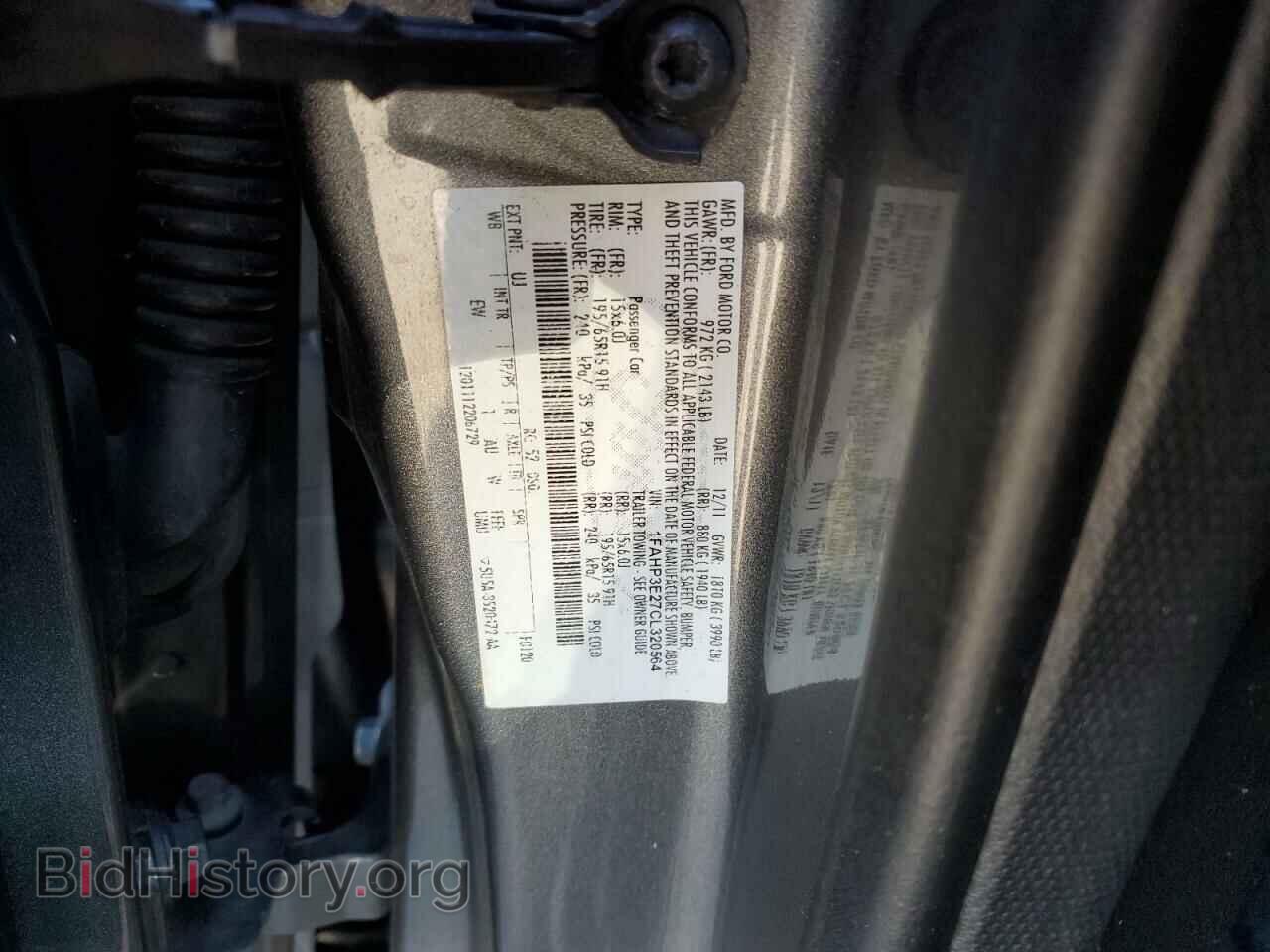 2012 FORD FOCUS - VIN: 1FAHP3E27CL320564 - Photo 12