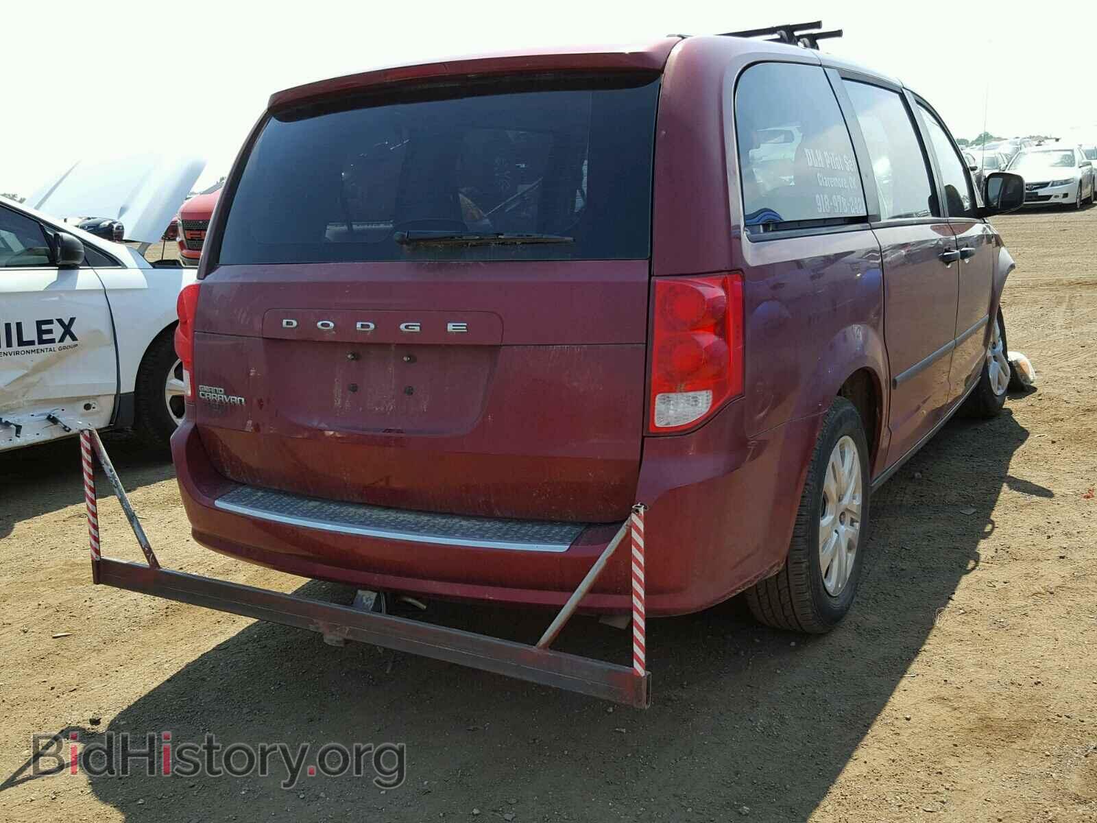 2016 DODGE CARAVAN - VIN: 2C4RDGBGXGR170543 - Фото 4