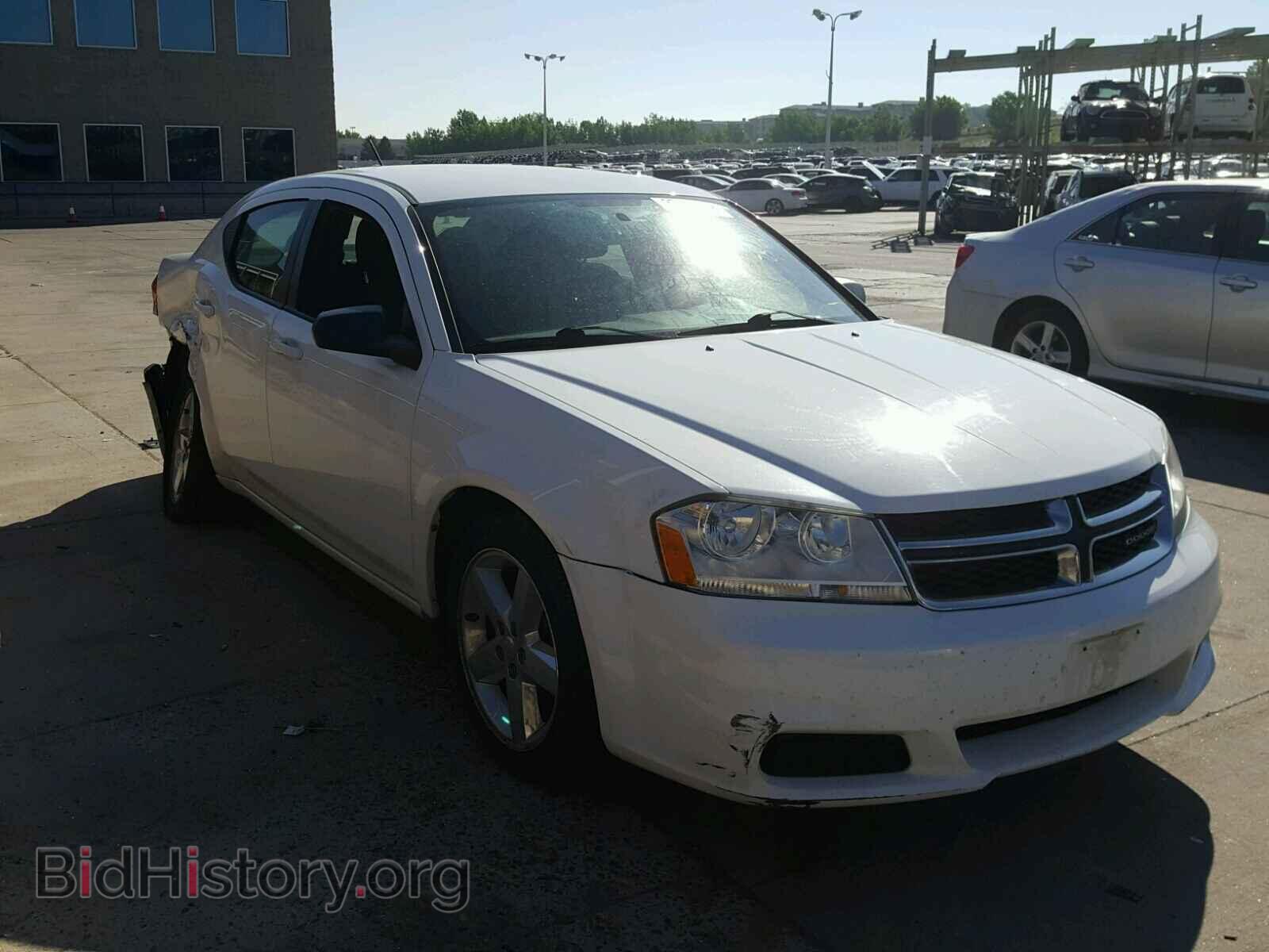 Photo 1C3CDZAB2DN632596 - DODGE AVENGER 2013