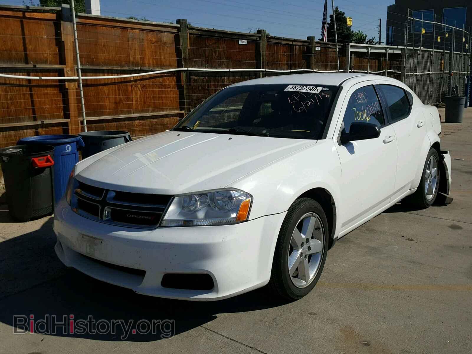 2013 DODGE AVENGER - VIN: 1C3CDZAB2DN632596 - Photo 2
