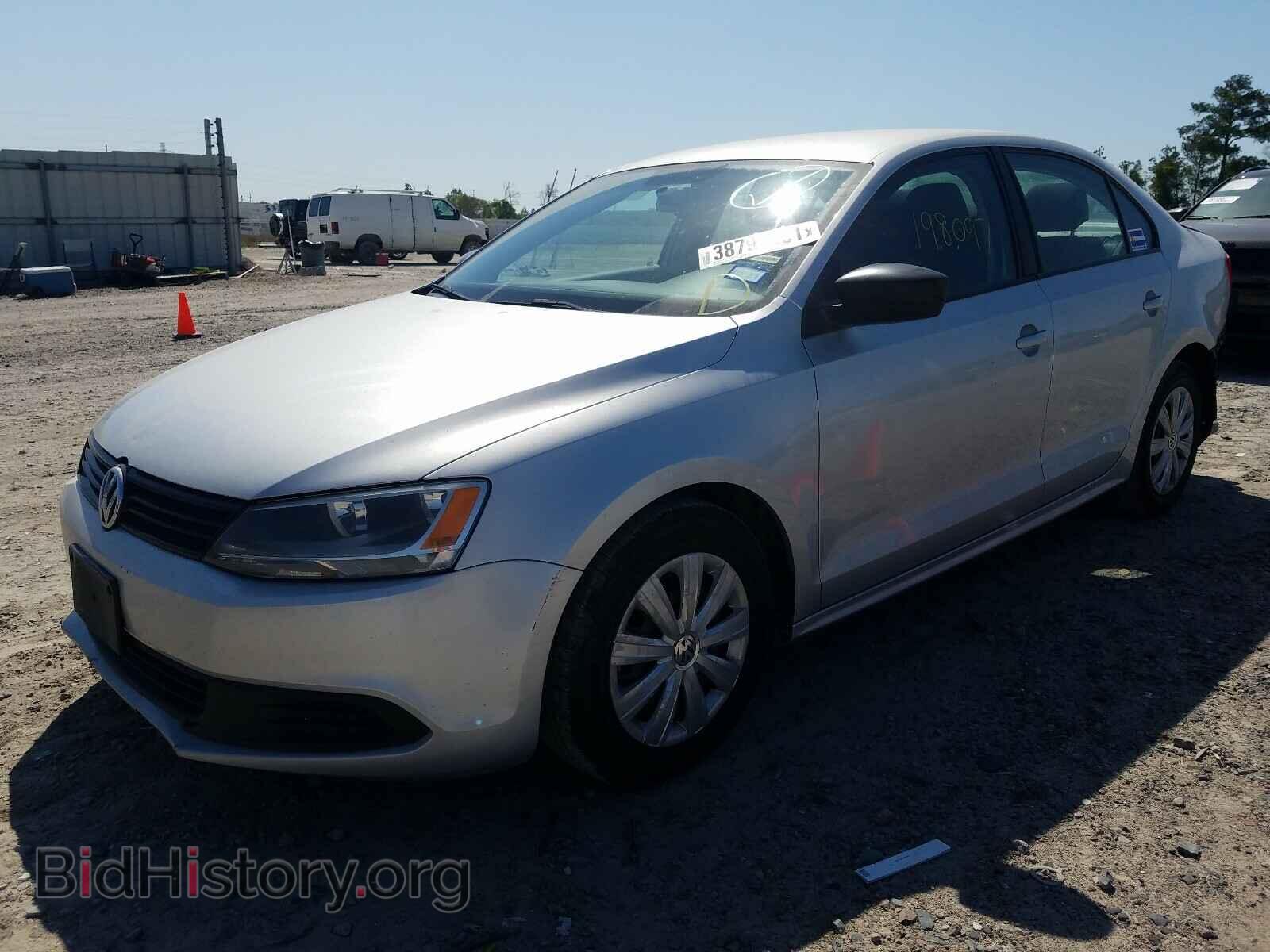 2012 VOLKSWAGEN JETTA - VIN: 3VW1K7AJ6CM379504 - Фото 2