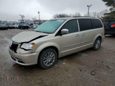 2014 Chrysler MINIVAN TOWN & COU, tan — VIN 2C4RC1CG0ER426121, Copart