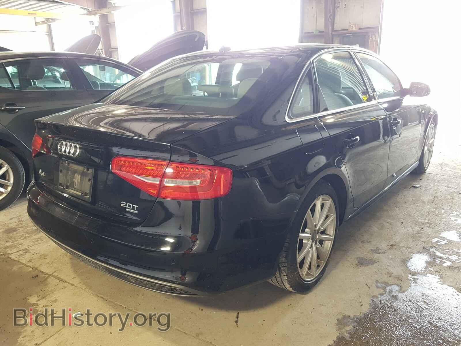 2014 AUDI A4 - VIN: WAUFFAFL3EA085446 - Фото 4