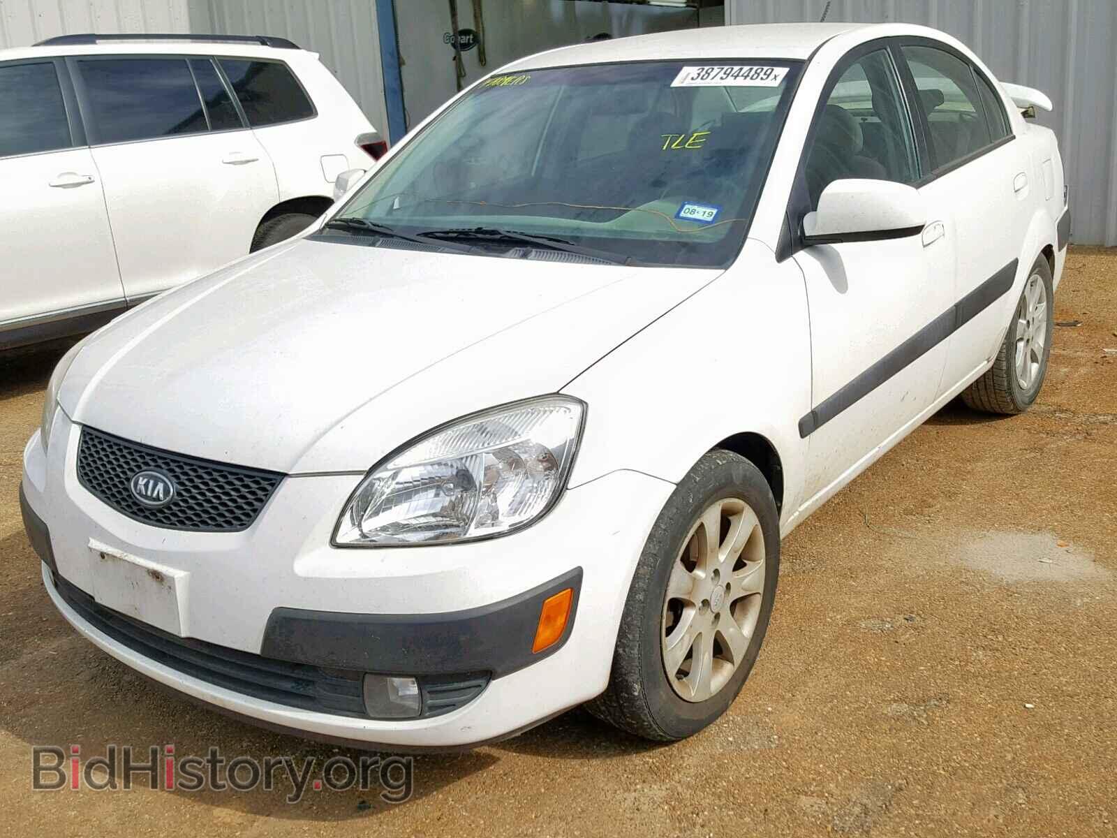 2007 KIA RIO BASE - VIN: KNADE123276231678 - Фото 2