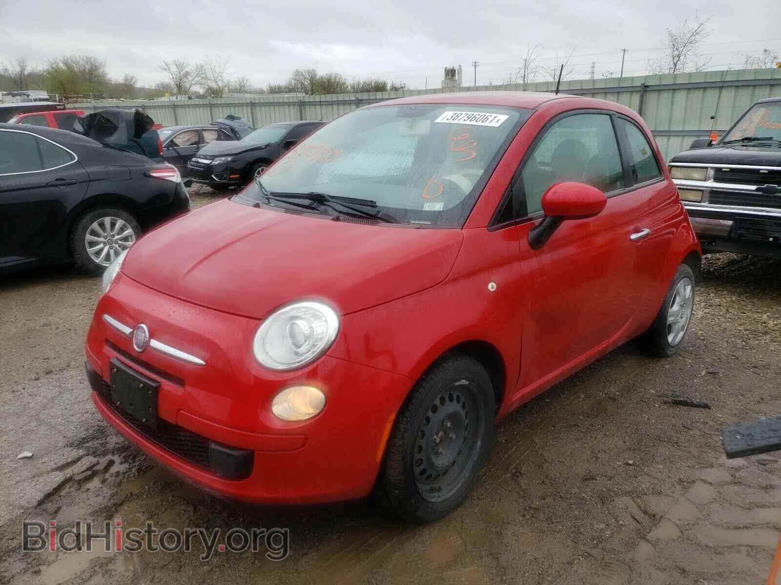 2012 FIAT 500 - VIN: 3C3CFFAR6CT363460 - Фото 2