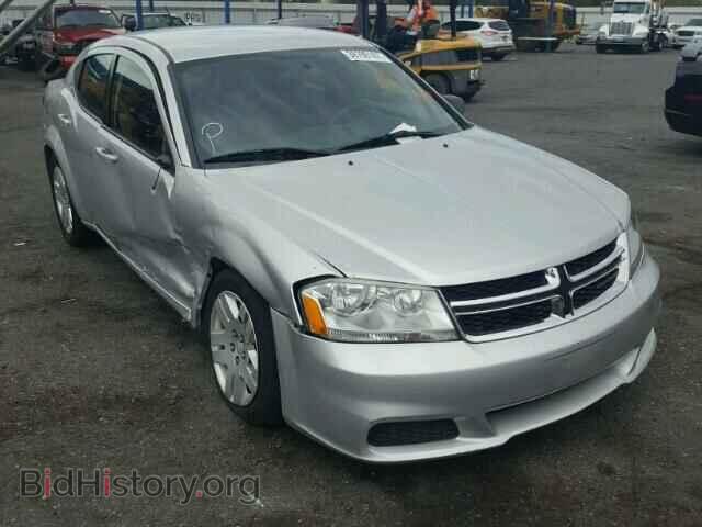 Фотография 1C3CDZAB9CN214955 - DODGE AVENGER 2012