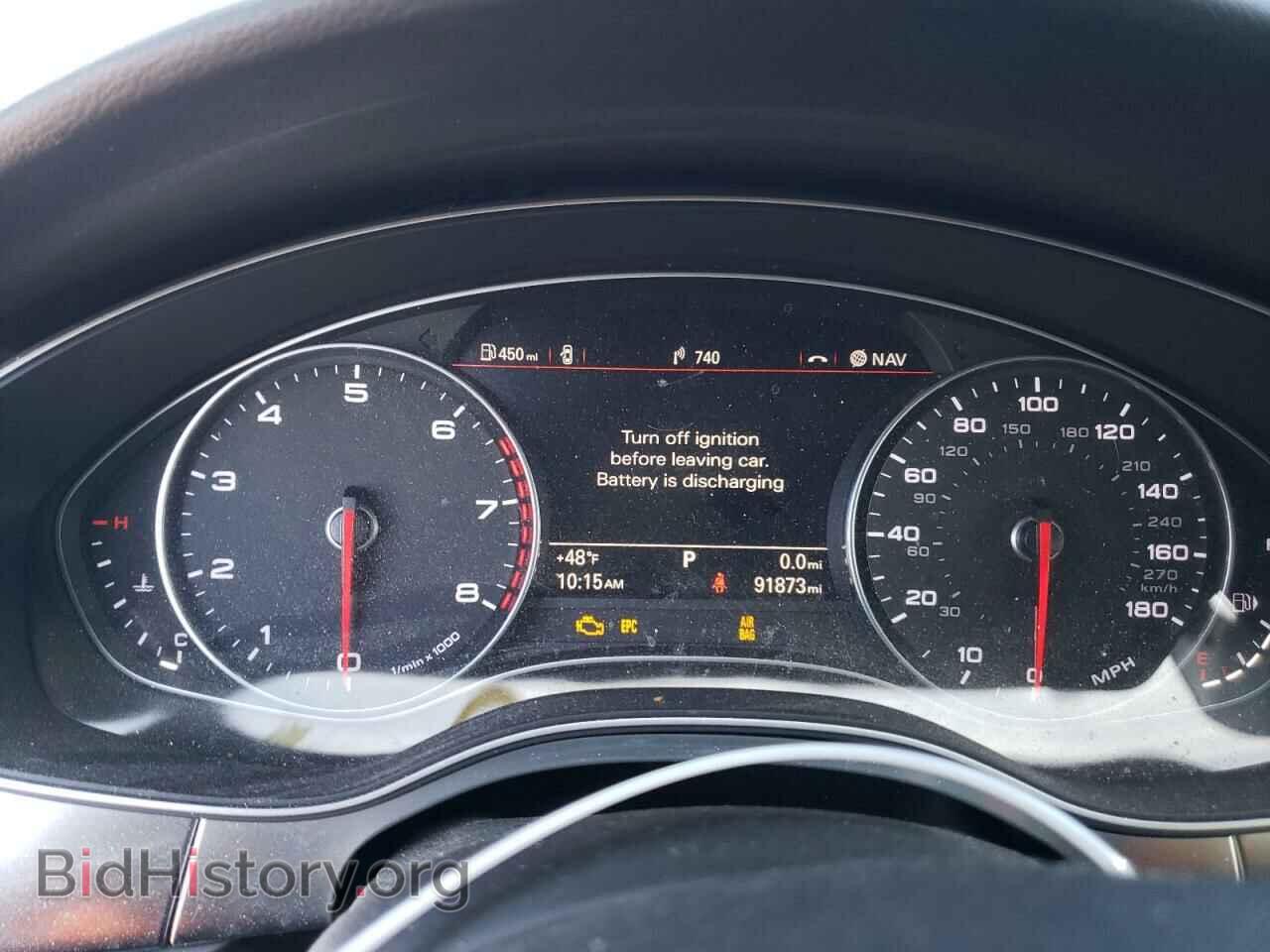 2014 AUDI A6 - VIN: WAUFGAFC4EN106486 - Фото 9