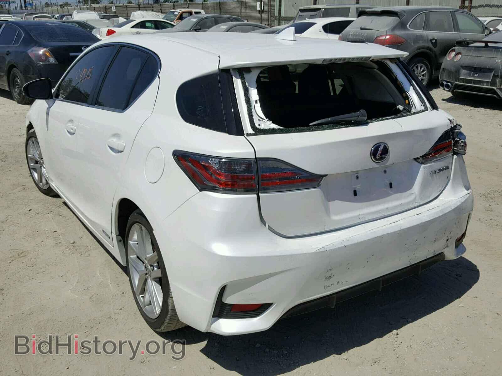 2016 LEXUS CT 200 - VIN: JTHKD5BH2G2255713 - Фото 3