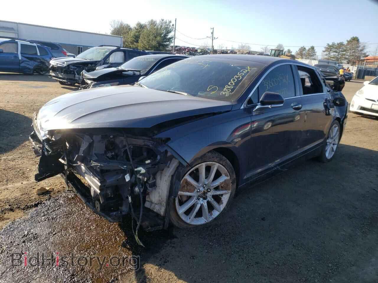 2013 LINCOLN MKZ - VIN: 3LN6L2J98DR822704 - Фото 2