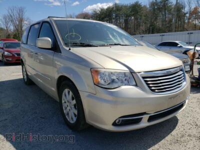 2013 Chrysler MINIVAN Town & COU, gold — VIN 2C4RC1BG2DR558426, Copart