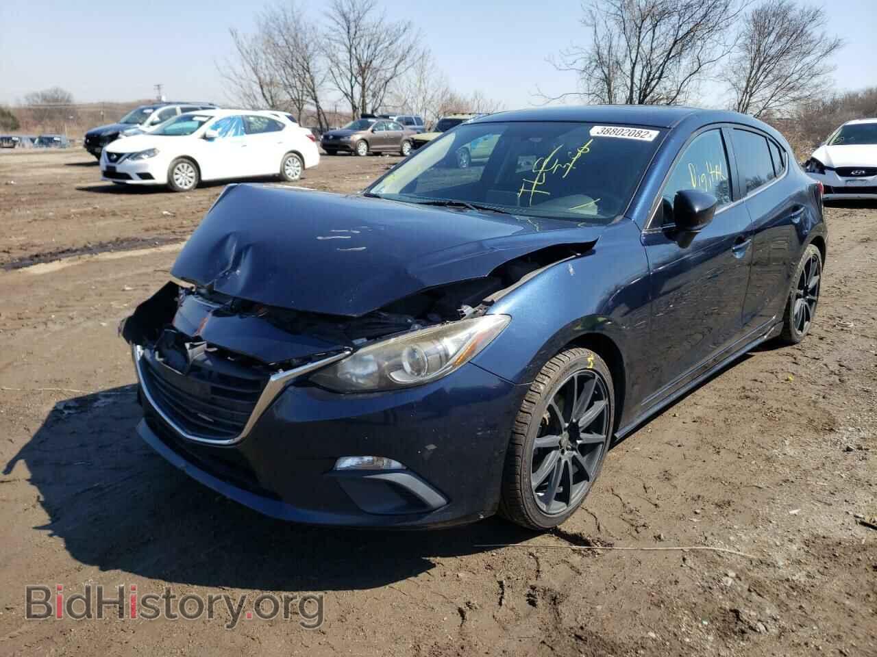 2014 MAZDA 3 - VIN: JM1BM1M77E1215564 - Фото 2
