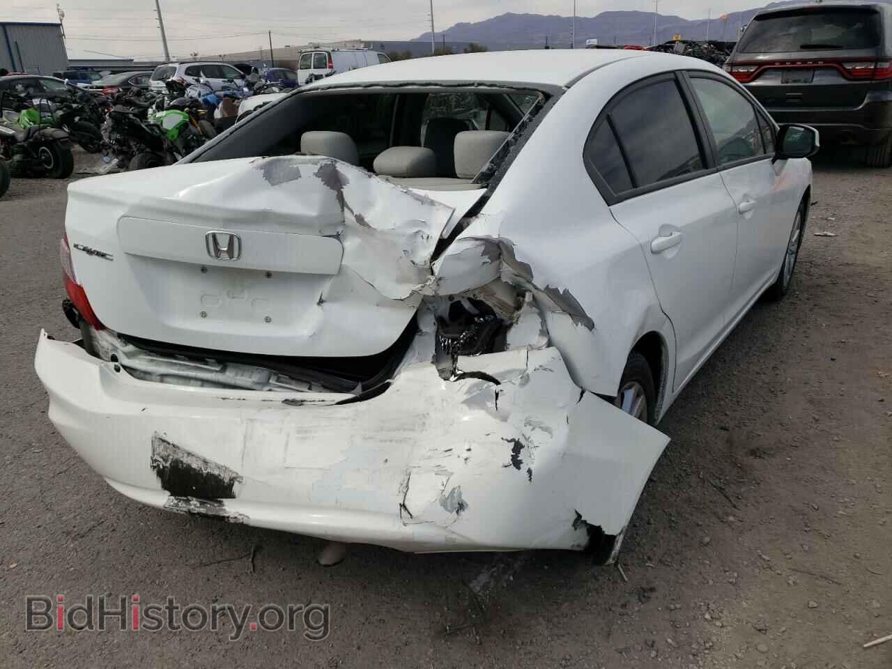 2012 HONDA CIVIC - VIN: 19XFB2F82CE326441 - Фото 4