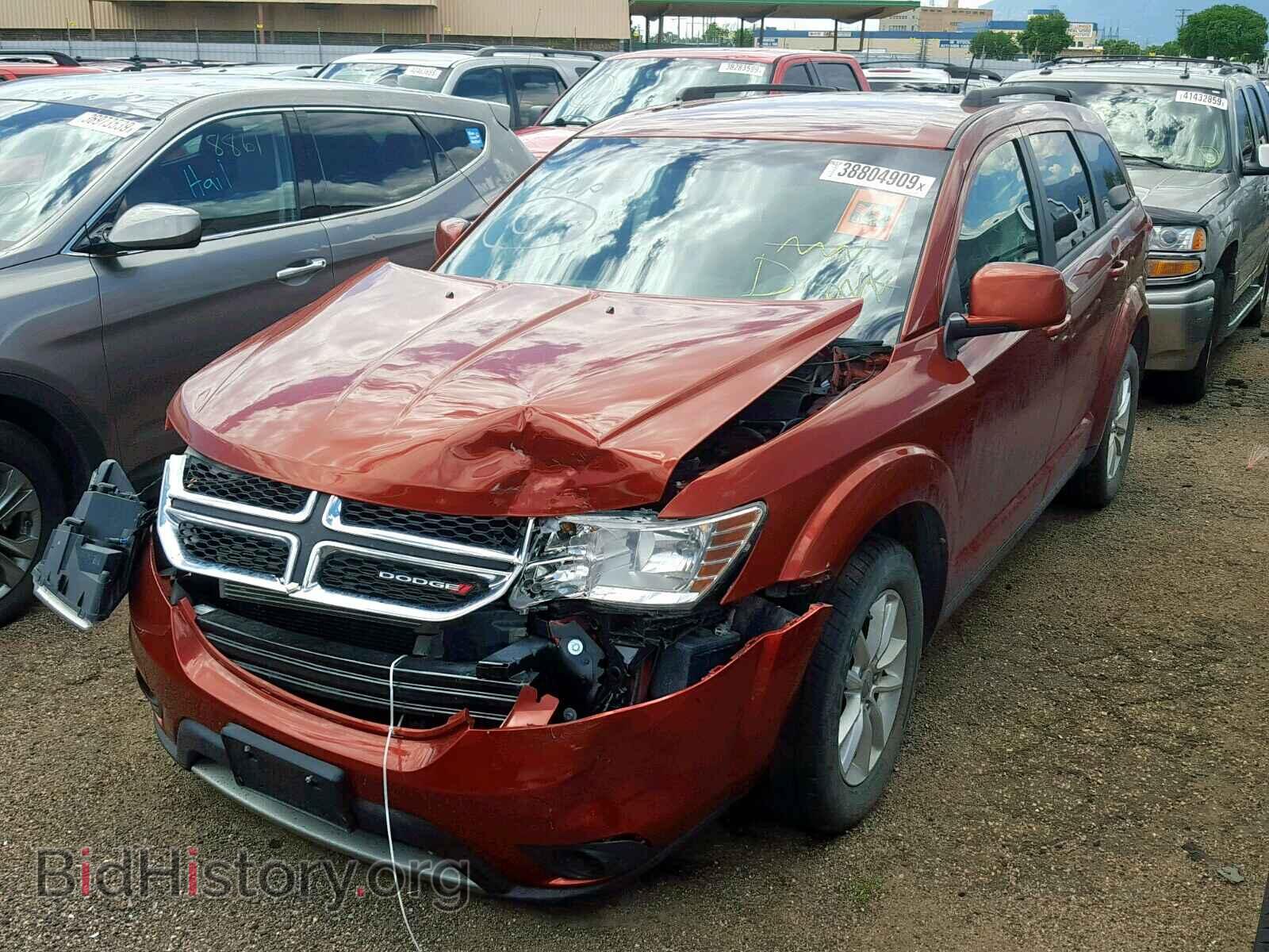 2013 DODGE JOURNEY SX - VIN: 3C4PDCBB4DT700888 - Фото 2