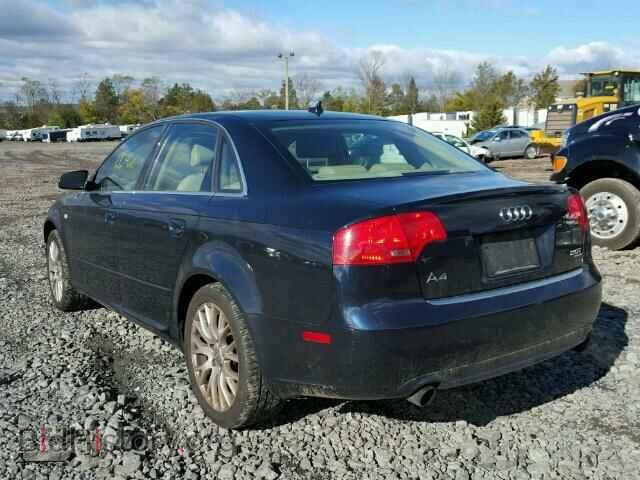 2008 AUDI A4 - VIN: WAUDF78E38A166606 - Фото 3