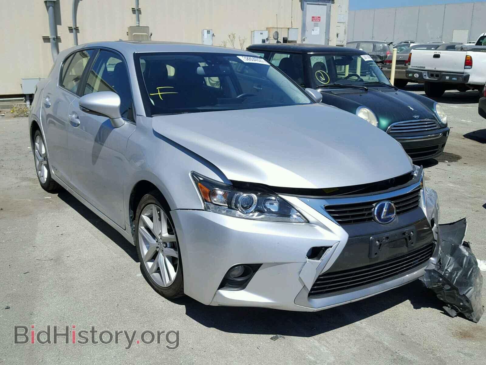 Фотография JTHKD5BH4E2199304 - LEXUS CT 200 2014