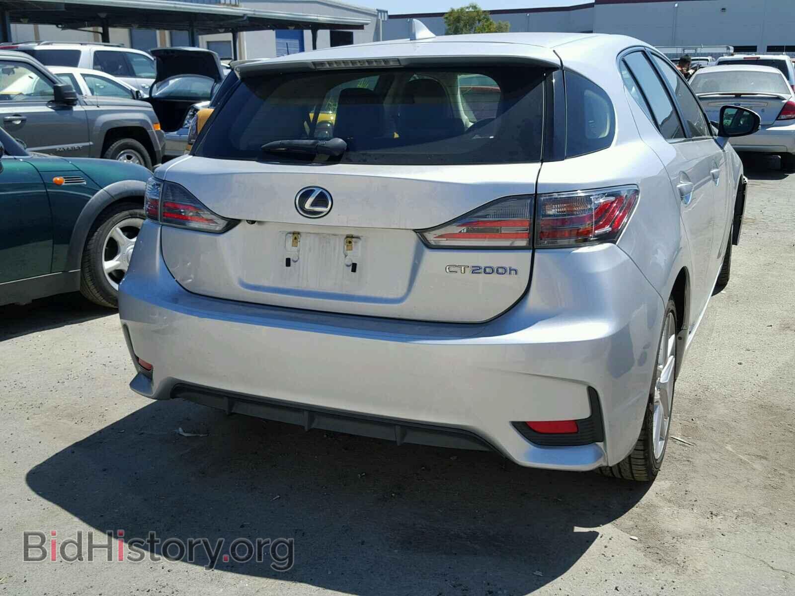 2014 LEXUS CT 200 - VIN: JTHKD5BH4E2199304 - Фото 4