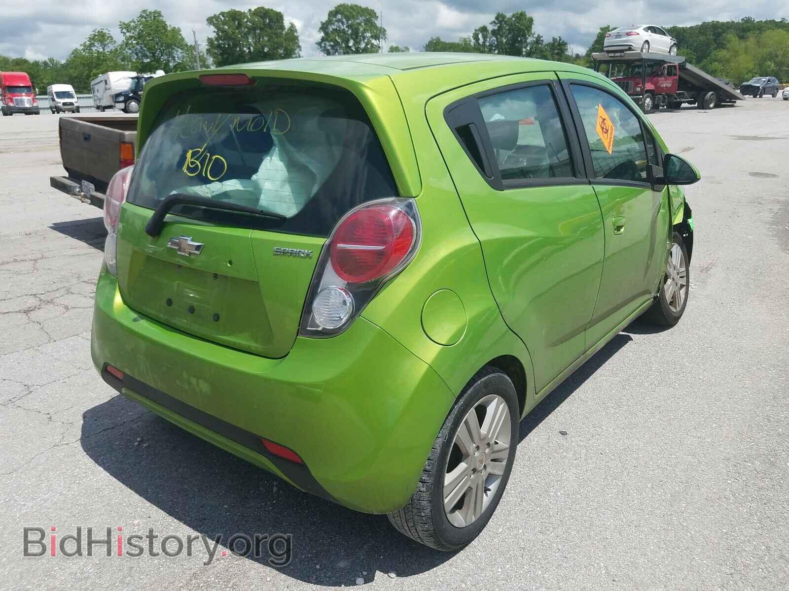 2014 CHEVROLET SPARK - VIN: KL8CA6S9XEC578582 - Фото 4