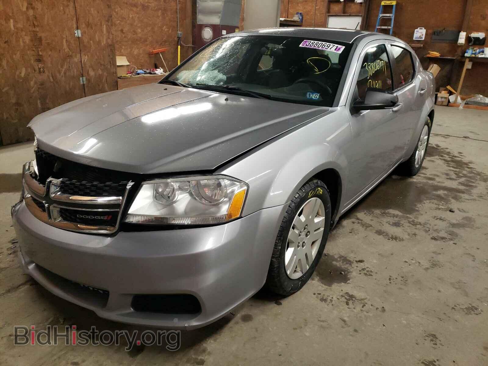 2013 DODGE AVENGER - VIN: 1C3CDZAB1DN589725 - Фото 2