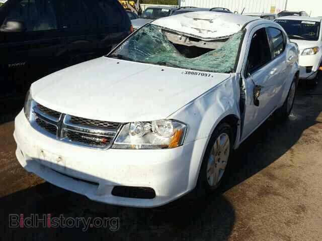 2013 DODGE AVENGER - VIN: 1C3CDZAB7DN725453 - Фото 2