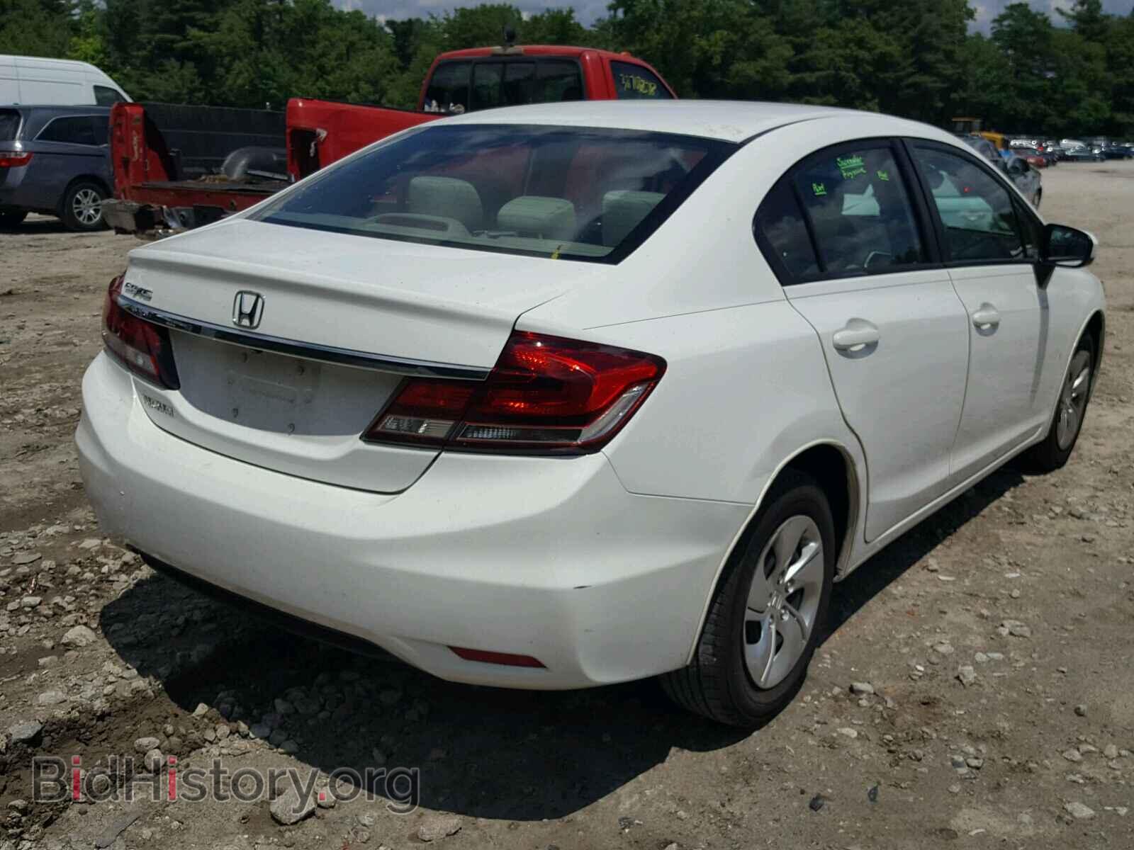 2014 HONDA CIVIC - VIN: 2HGFB2F58EH520437 - Фото 4
