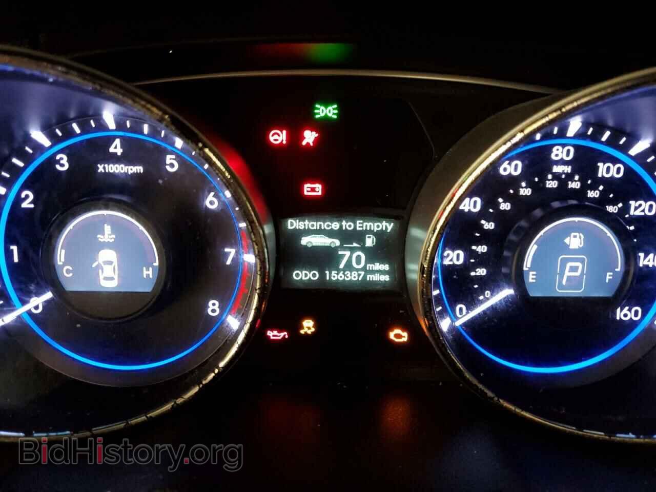 2014 HYUNDAI SONATA - VIN: 5NPEB4AC5EH947447 - Фото 9