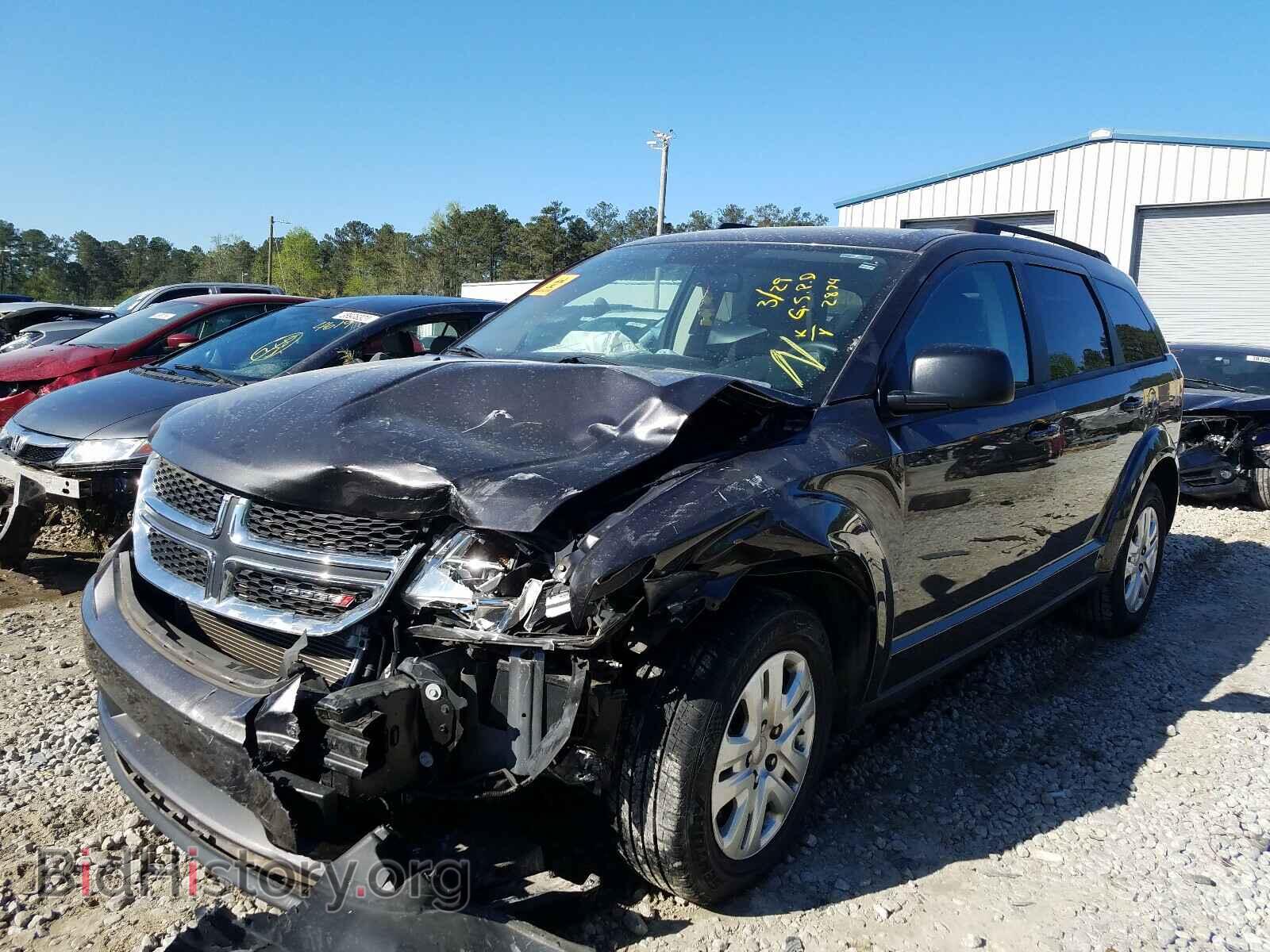 2017 DODGE JOURNEY - VIN: 3C4PDCAB9HT552874 - Фото 2