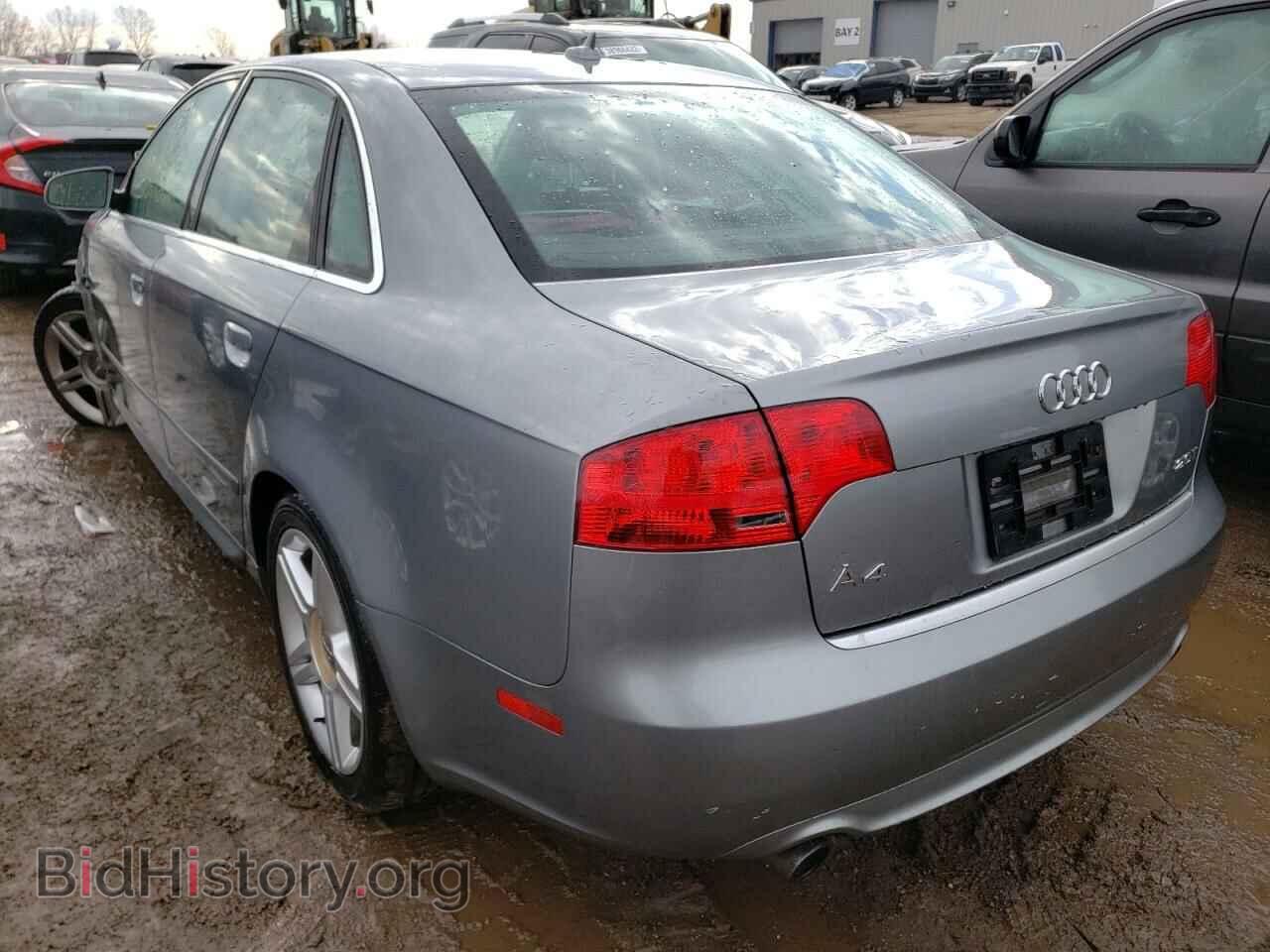2008 AUDI A4 - VIN: WAUAF78EX8A096735 - Фото 3