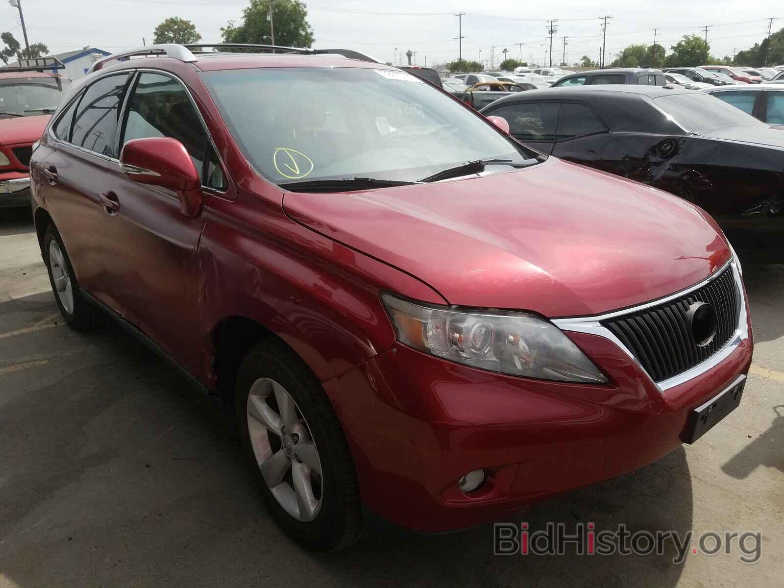 Фотография 2T2ZK1BA9BC045620 - LEXUS RX350 2011