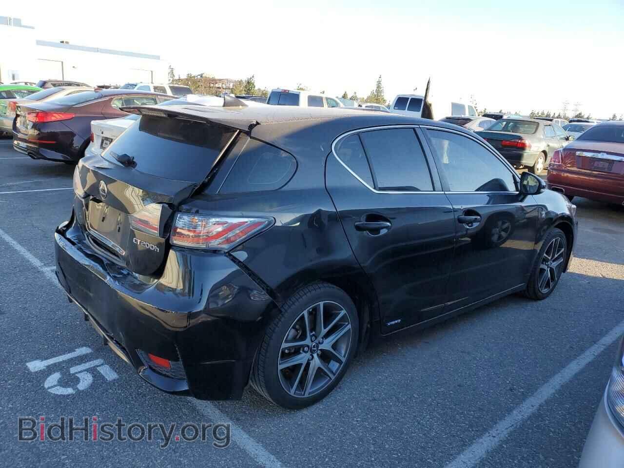 2014 LEXUS CT 200 - VIN: JTHKD5BH3E2187841 - Фото 3
