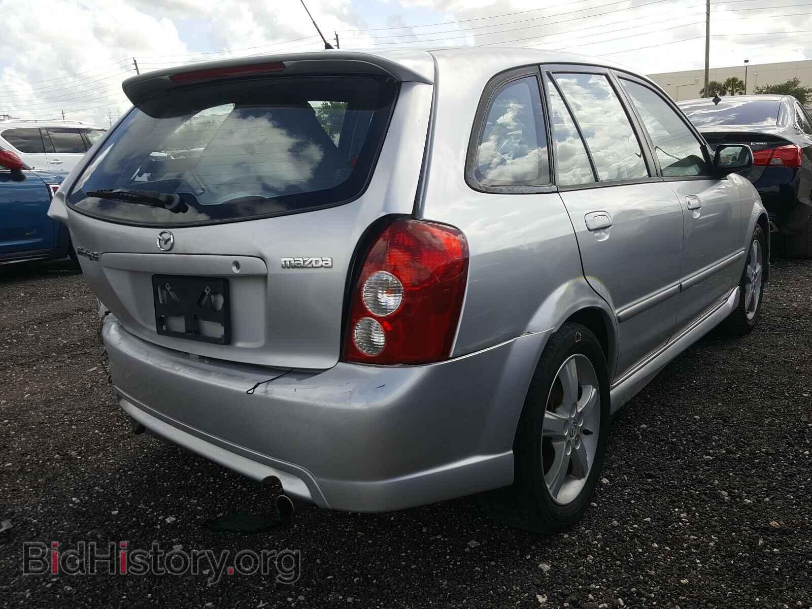 2003 MAZDA PROTEGE - VIN: JM1BJ245131220477 - Фото 4