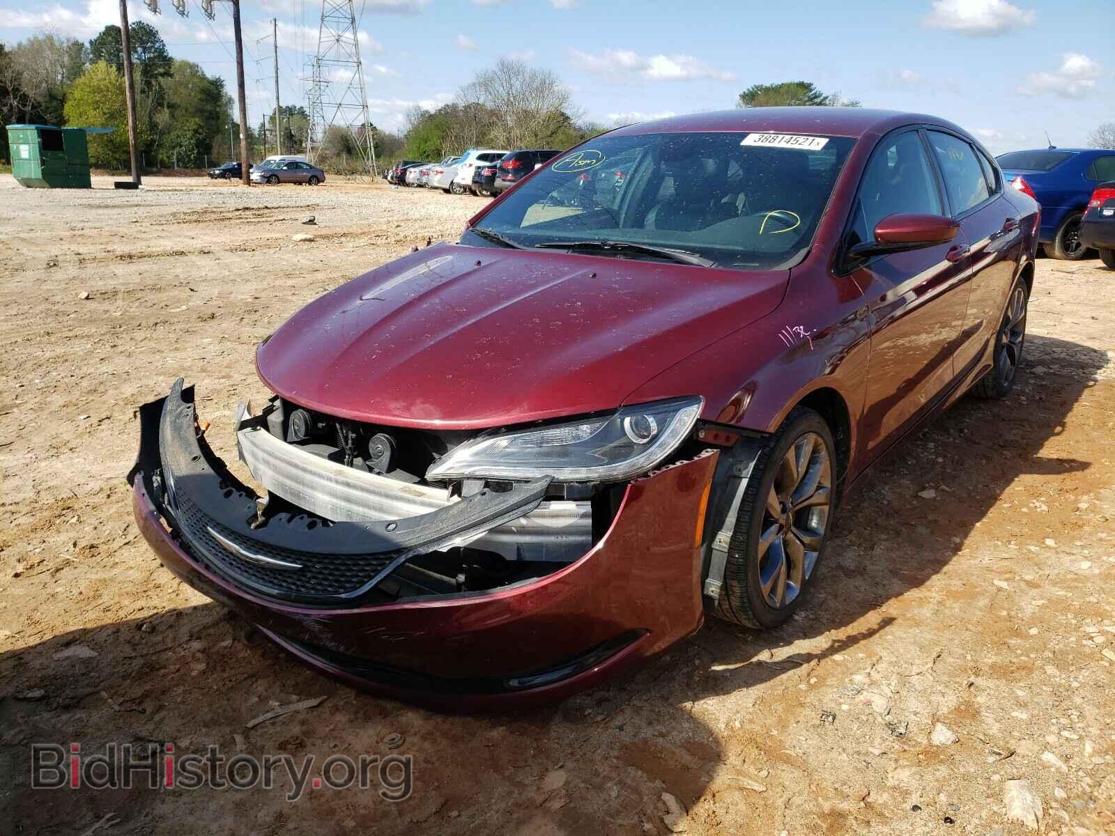 2015 CHRYSLER 200 - VIN: 1C3CCCBB9FN620642 - Фото 2