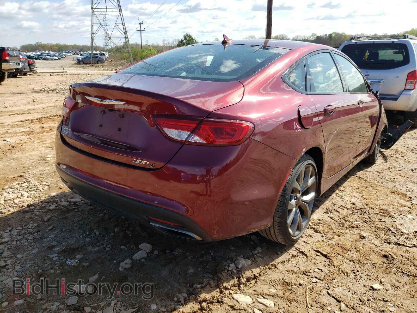 2015 CHRYSLER 200 - VIN: 1C3CCCBB9FN620642 - Фото 4
