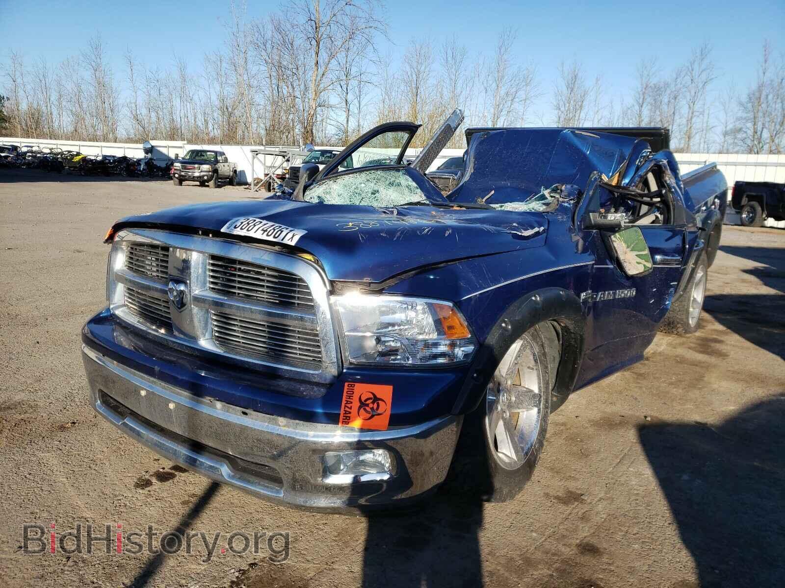 2011 DODGE RAM 1500 - VIN: 1D7RV1GT4BS690945 - Фото 2