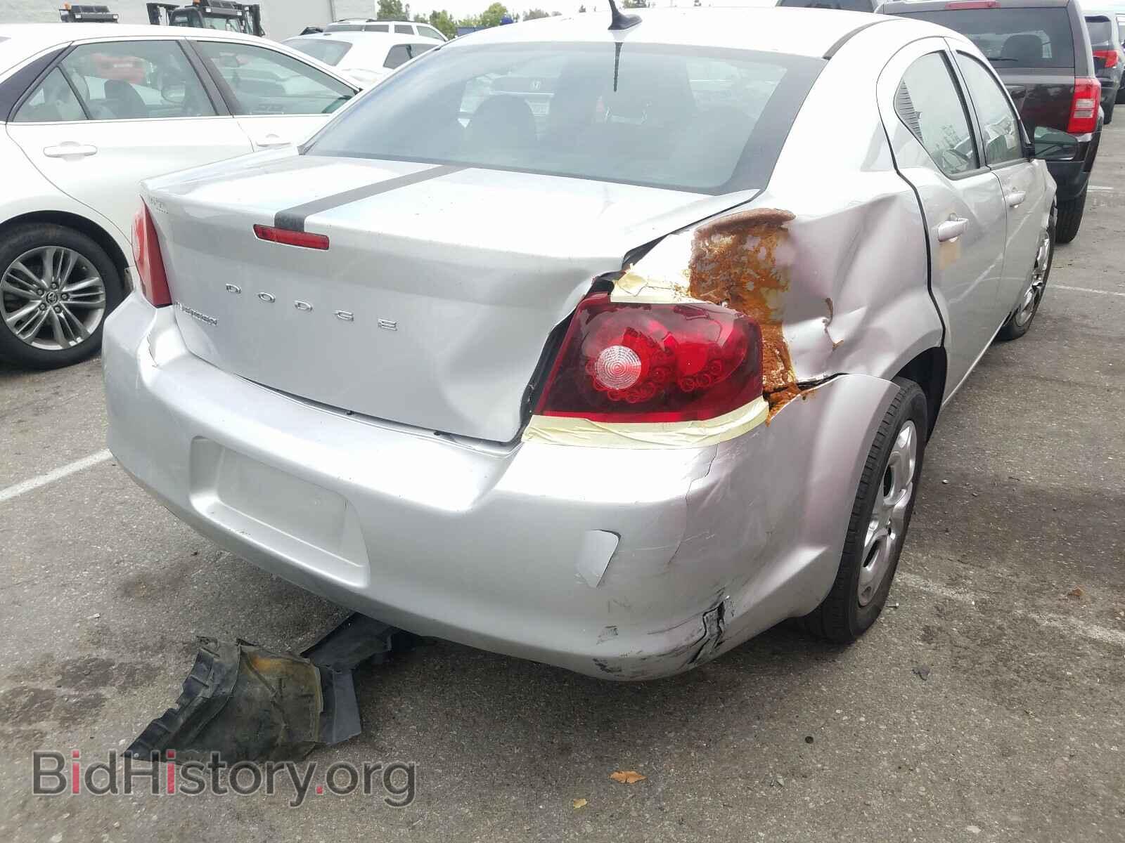 2012 DODGE AVENGER - VIN: 1C3CDZAB9CN122633 - Фото 4