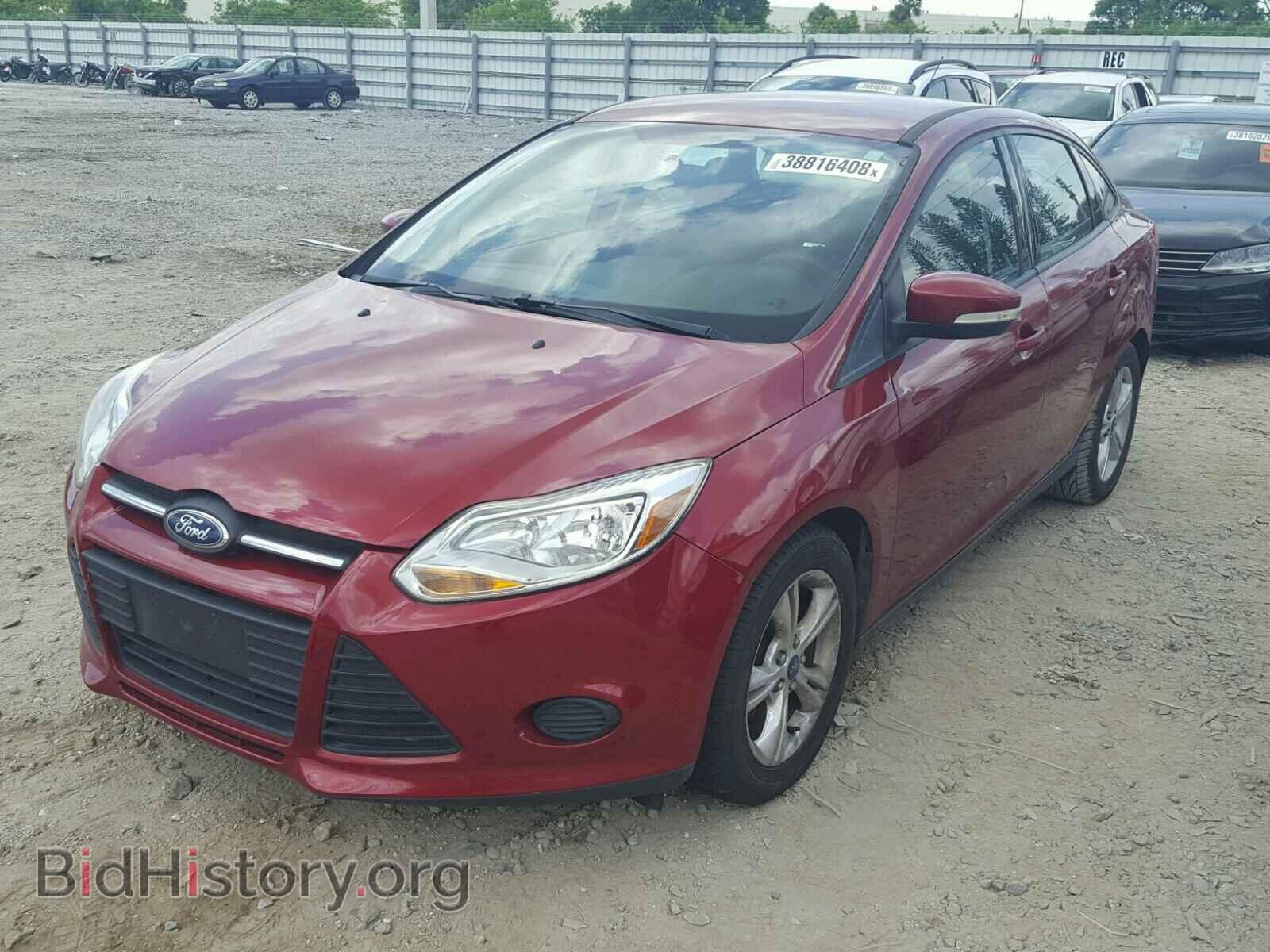 2014 FORD FOCUS - VIN: 1FADP3F28EL381437 - Фото 2