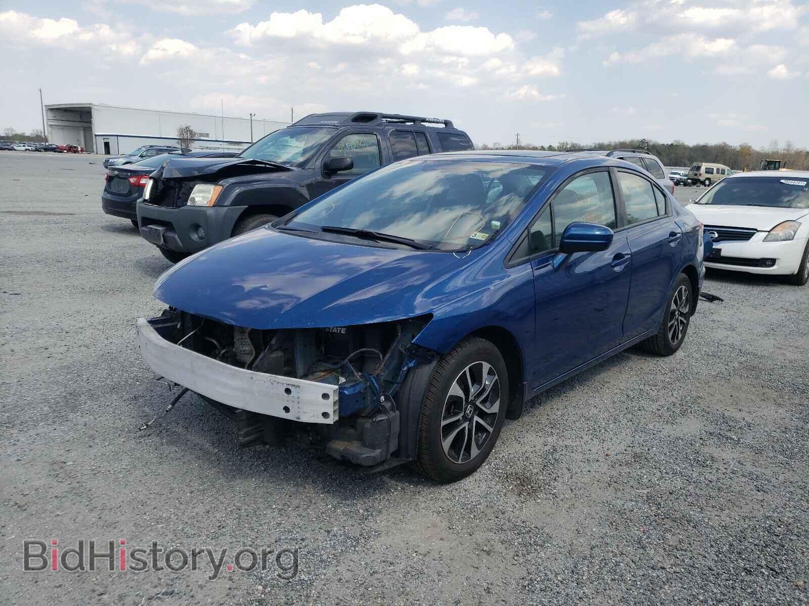 2015 HONDA CIVIC - VIN: 19XFB2F82FE020442 - Фото 2