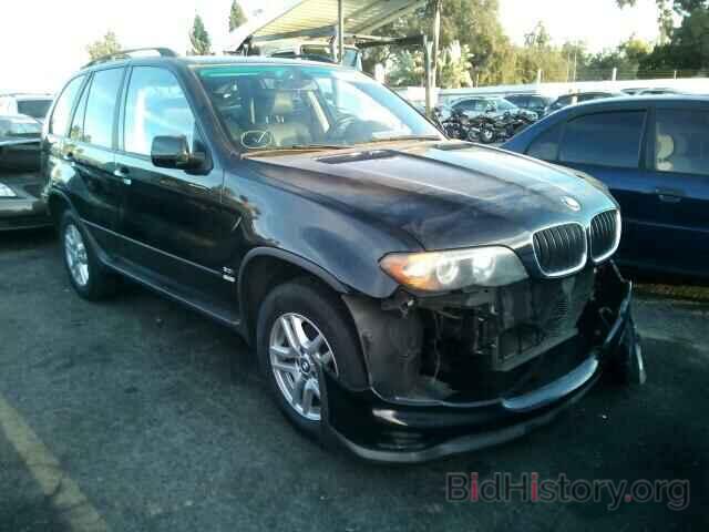 Photo 5UXFA13584LU25294 - BMW X5 2004