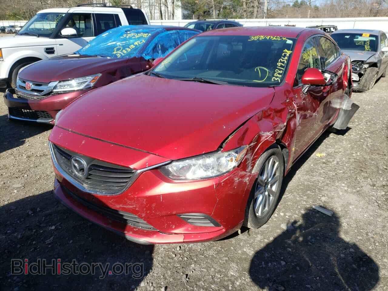 2014 MAZDA 6 - VIN: JM1GJ1U63E1153845 - Фото 2