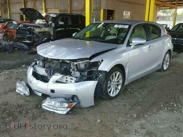 2011 LEXUS CT 200 - VIN: JTHKD5BH7B2032155 - Фото 2