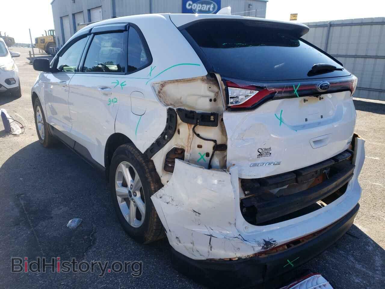 2016 FORD EDGE - VIN: 2FMPK3G91GBC40421 - Фото 2