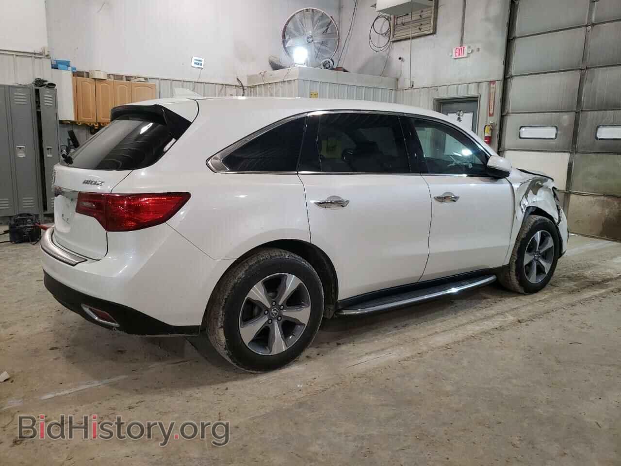 2014 ACURA MDX - VIN: 5FRYD3H29EB003999 - Фото 3