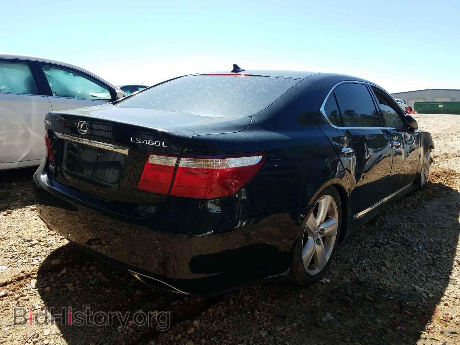 2007 LEXUS LS460 - VIN: JTHGL46F275009643 - Фото 4