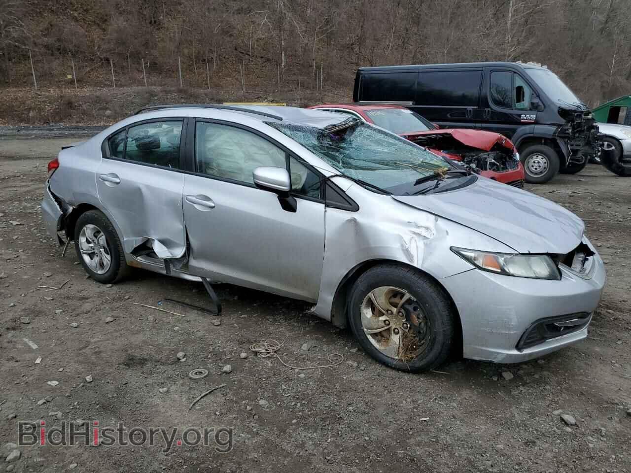 2014 HONDA CIVIC - VIN: 19XFB2F54EE254103 - Фото 4