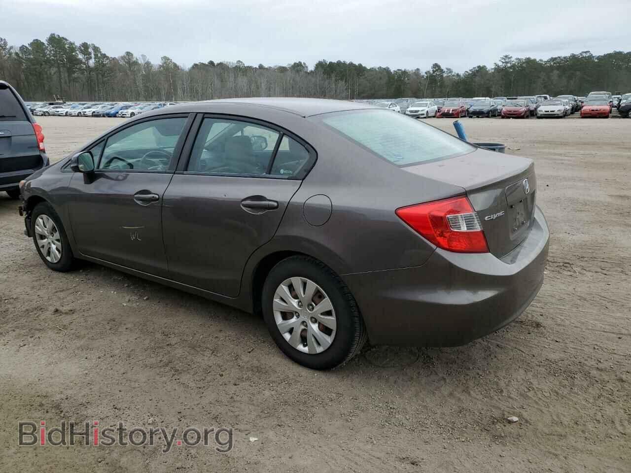 2012 HONDA CIVIC - VIN: 2HGFB2F59CH587674 - Фото 2