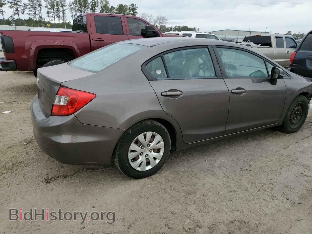 2012 HONDA CIVIC - VIN: 2HGFB2F59CH587674 - Фото 3